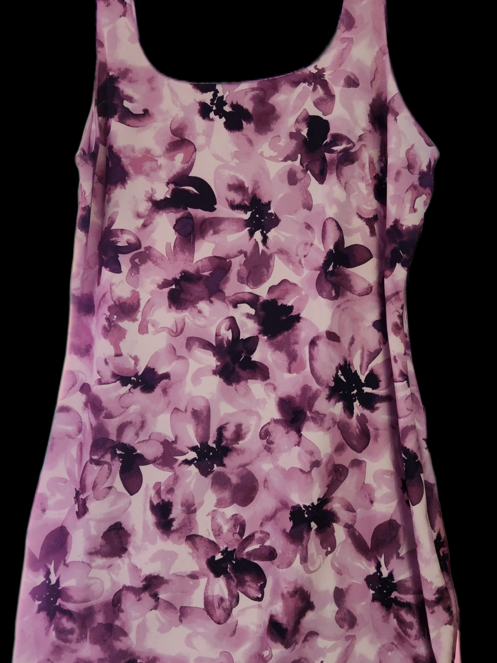Target Purple Floral Mini Dress